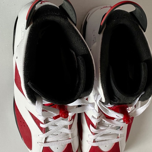 MINT CONDITION 2014 Air Jordan 6 'Carmine' - Picture 3 of 12